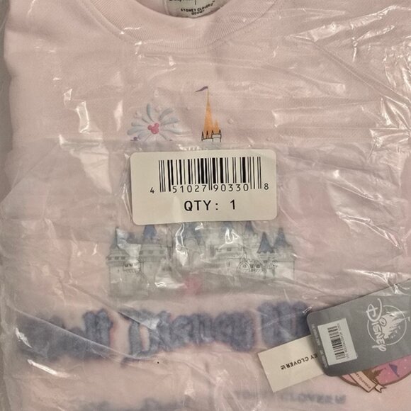 New Stoney Clover Lane Walt Disney World Cinderella Castle Crew Sweatshirt - Picture 4 of 4